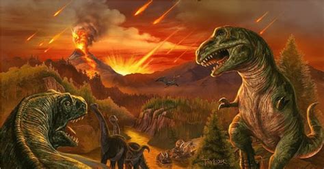 Como fue el ultimo día de la extinción de los dinosaurios ...