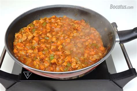 Cómo hacer boloñesa de soja texturizada | Recetas vegetarianas, Comida ...