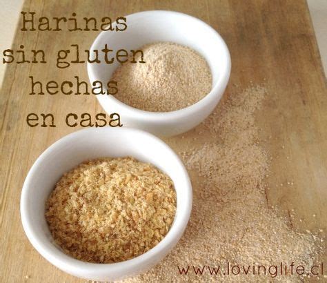 Cómo hacer harinas sin gluten en casa l Loving Life | Harina sin gluten ...