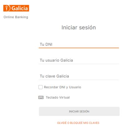 Como hacer home banking Galicia   e Galicia | 【 ENTRAR AHORA