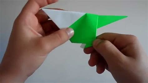 Como hacer pajarito de papel   YouTube