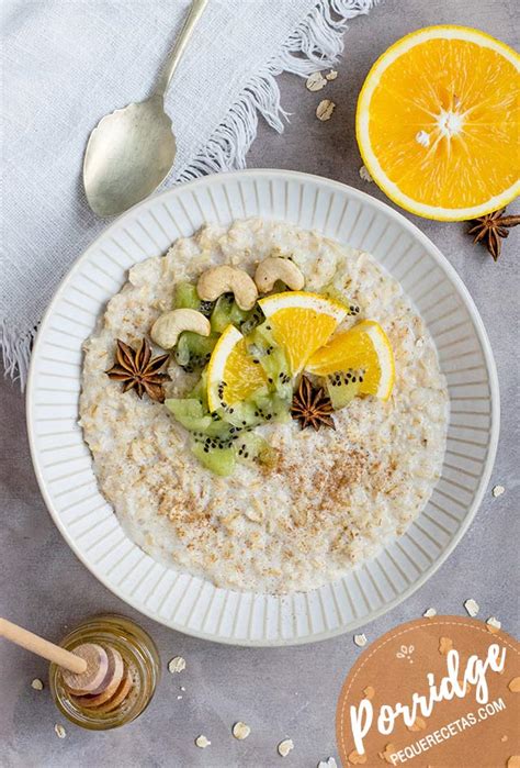 Cómo hacer porridge de avena para desayunar | PequeRecetas