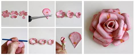 Cómo hacer rosas de papel