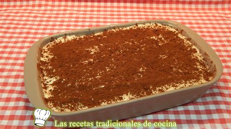 Cómo hacer tarta de Tiramisú   Recetas de cocina con sabor tradicional