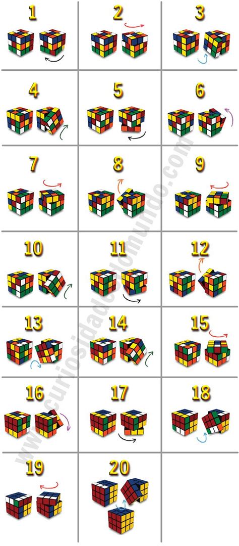 Como Hacer Un Cubo De Rubik Instrucciones