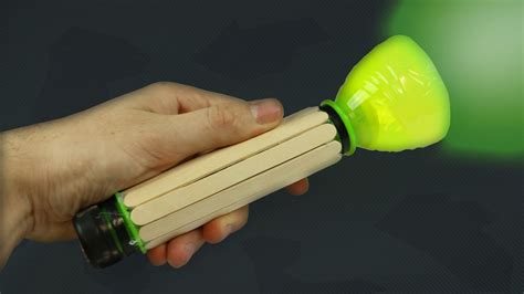 Como Hacer una Linterna Casera    Fácil de Hacer  | Flashlight craft ...
