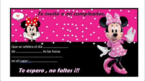 Como hacer una tarjeta de invitación de cumpleaños en word ...