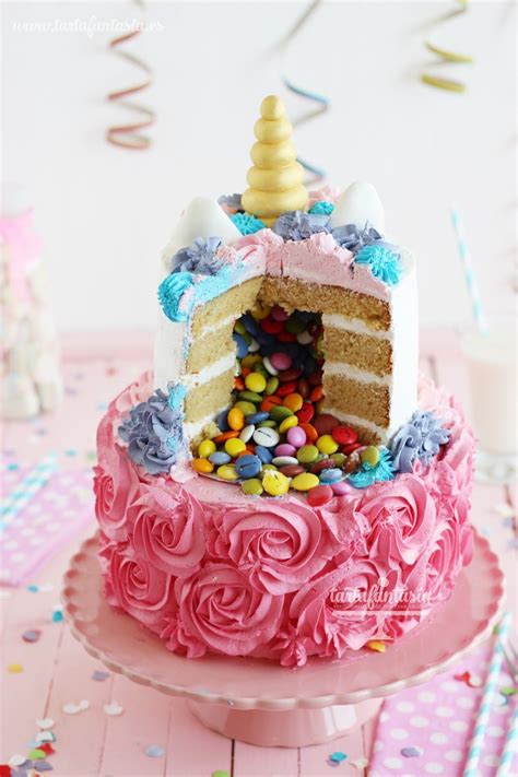 Cómo hacer una Tarta Unicornio | Pastel de cumpleaños de ...