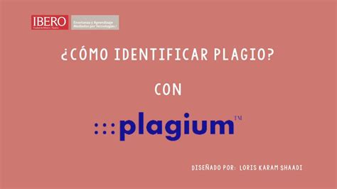 ¿Cómo identificar plagio con Plagium? YouTube