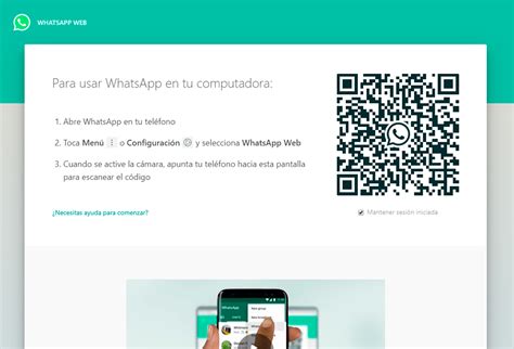 ¿Cómo iniciar sesión en WhatsApp Web sin usar el código QR? | La FM