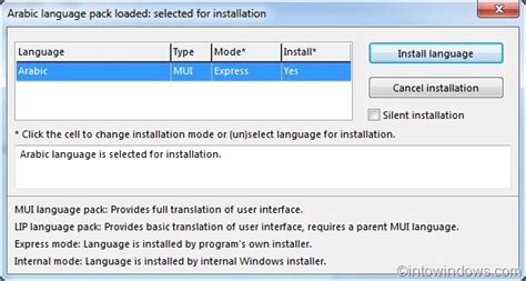 Cómo instalar Language Pack en Windows 7 Professional Edition
