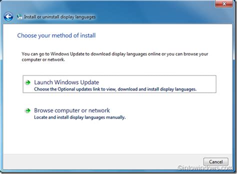 Cómo instalar los paquetes de idioma de Windows 7
