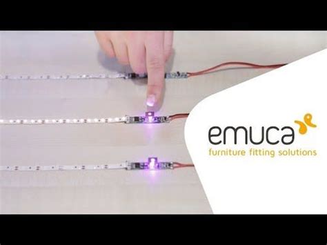 Cómo instalar tiras LED con sensores   Emuca   YouTube ...