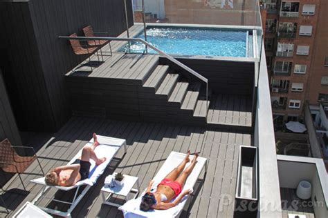 Cómo instalar una piscina en una terraza   Piscinas.com