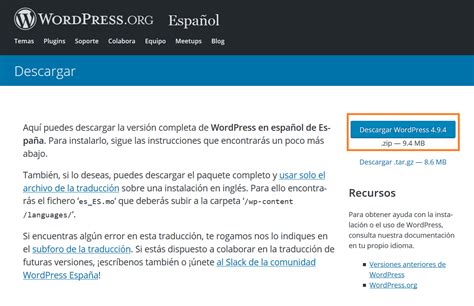 Cómo instalar WordPress en tu hosting   Blog Piensa Solutions