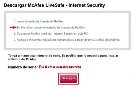 Cómo instalar y activar McAfee LiveSafe