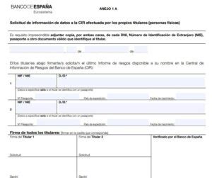 Como Obtener un Certificado CIRBE del Banco de España 【2022