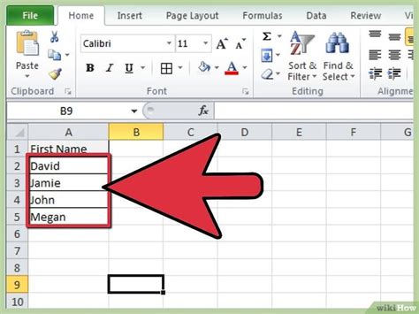 Cómo ordenar alfabéticamente celdas en Excel: 10 Pasos