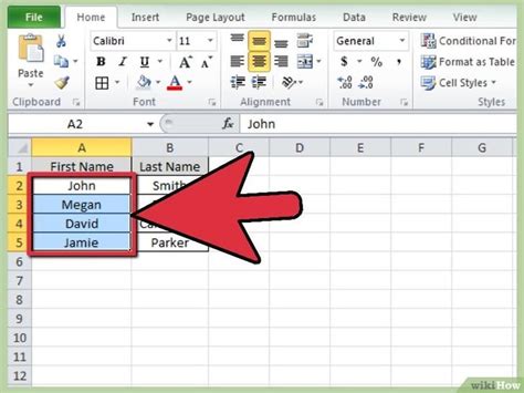 Cómo ordenar alfabéticamente celdas en Excel: 10 pasos