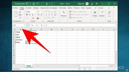 Cómo ordenar alfabéticamente celdas en Excel