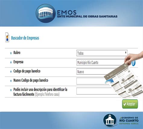 Cómo pagar el servicio de EMOS por HomeBanking