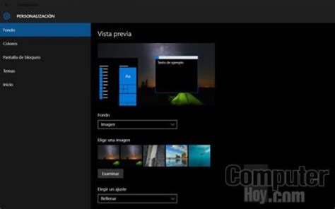 Cómo personalizar Windows 10: fondo de pantalla, temas ...