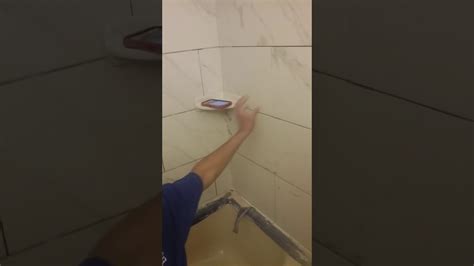 Cómo poner ceramica en un baño,   YouTube