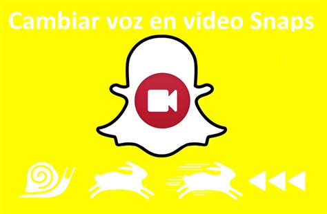 Como poner la voz de ardilla o voz rápida en Snapchat