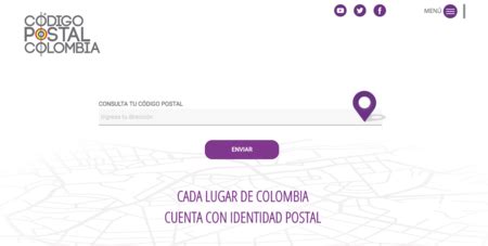 Cómo saber cuál es el código postal en Colombia