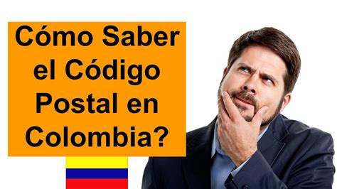 Como saber el Codigo Postal en Colombia   YouTube