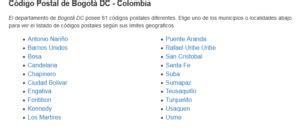Como Saber mi Código Postal Colombia 【octubre del 2022