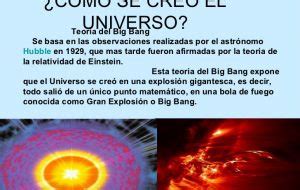 ¿Como se creó el universo?