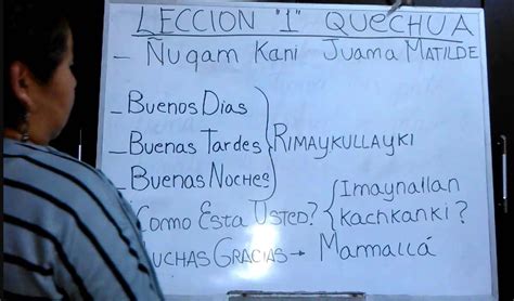 ¿Cómo se dice buenos días en quechua?   Traductor de ...