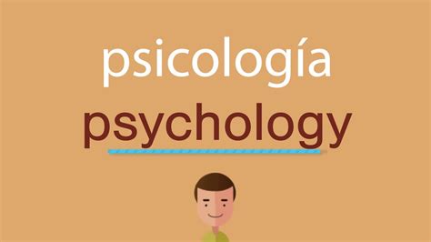 Cómo se dice psicología en inglés   YouTube