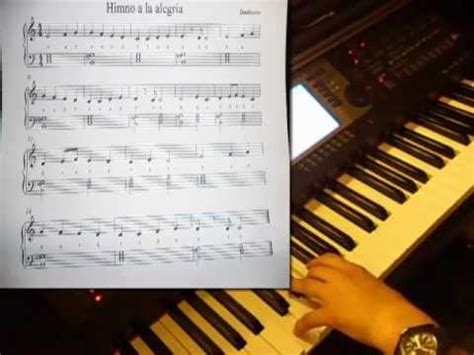 como tocar el himno a la alegría en piano parte 2   YouTube