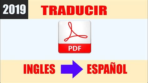 Como traducir un PDF de ingles a español   Sin Programas ...