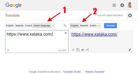Cómo traducir una página web usando Google Translate
