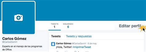¿Cómo usar Twitter?: Cómo editar el perfil de Twitter