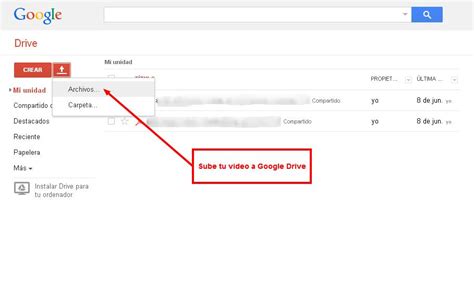 ¿Cómo utilizar Google Drive para compartir videos de forma privada ...