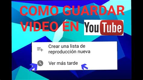 cómo ver los videos guardados en youtube android   YouTube