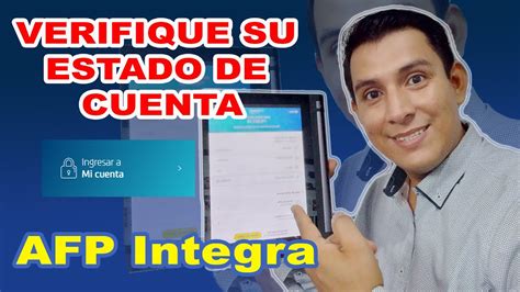 Cómo Ver Mi Estado de Cuenta en AFP INTEGRA Perú    YouTube