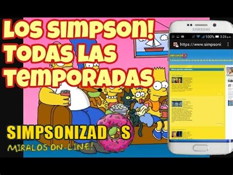 Como Ver Todos Los Capitulos De Los Simpsons En Español ...