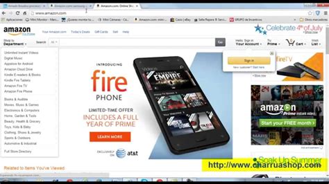 Como Ver Y Comprar En Amazon Con Idioma Español. Amazon En ...