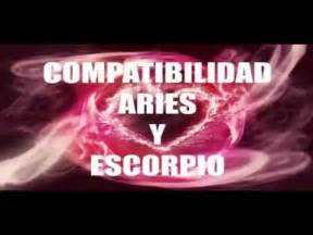 Compatibilidad Aries y Escorpio   YouTube