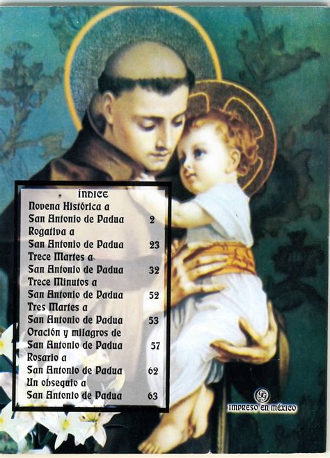 Compendio de Oraciones a San Antonio de and 49 similar items