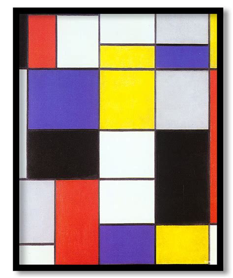Composition a by Piet Mondrian  1923  | Posters, Paintings ...