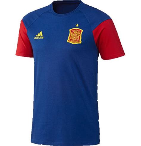 Compra Camiseta entrenamiento España Fútbol 2016 2017 Adidas  azul