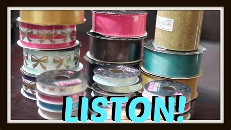 Compra De Liston En Hobby Lobby | Material Para Moños | Ribbon Haul ...