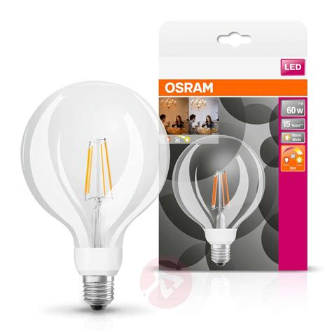 Compra OSRAM bombilla LED globo E27 7W G125 827 Glow dim ...
