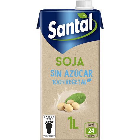 Comprar bebida de soja sin azúcar añadido 100% vegetal brik 1 l ...